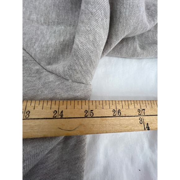 LL Bean Women's Cozy Sherpa Lined Cardigan Sweatshirt Jacket Taupe L - Picture 8 of 11